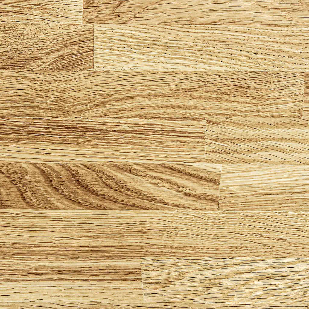 sengestel uden madras 135x190 cm massivt træ eg