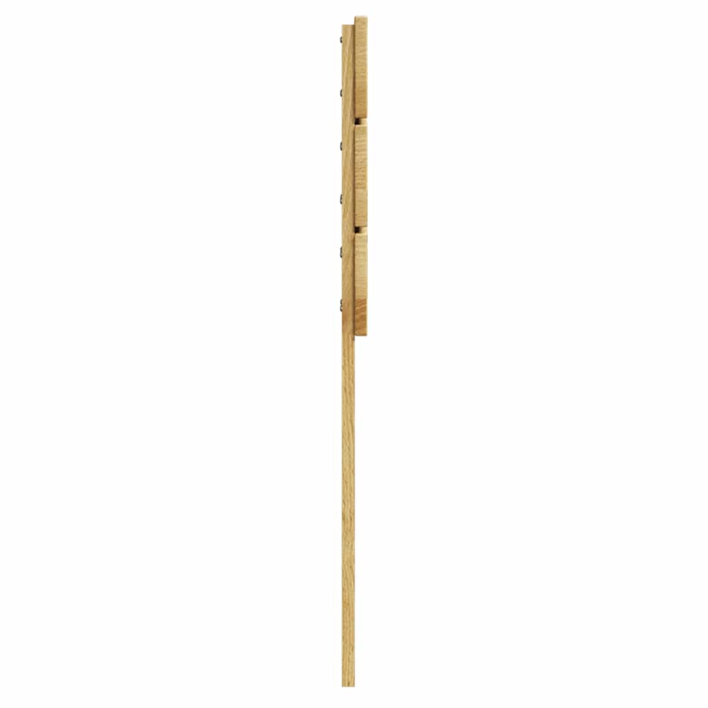 sengegavl 90 cm massivt træ eg