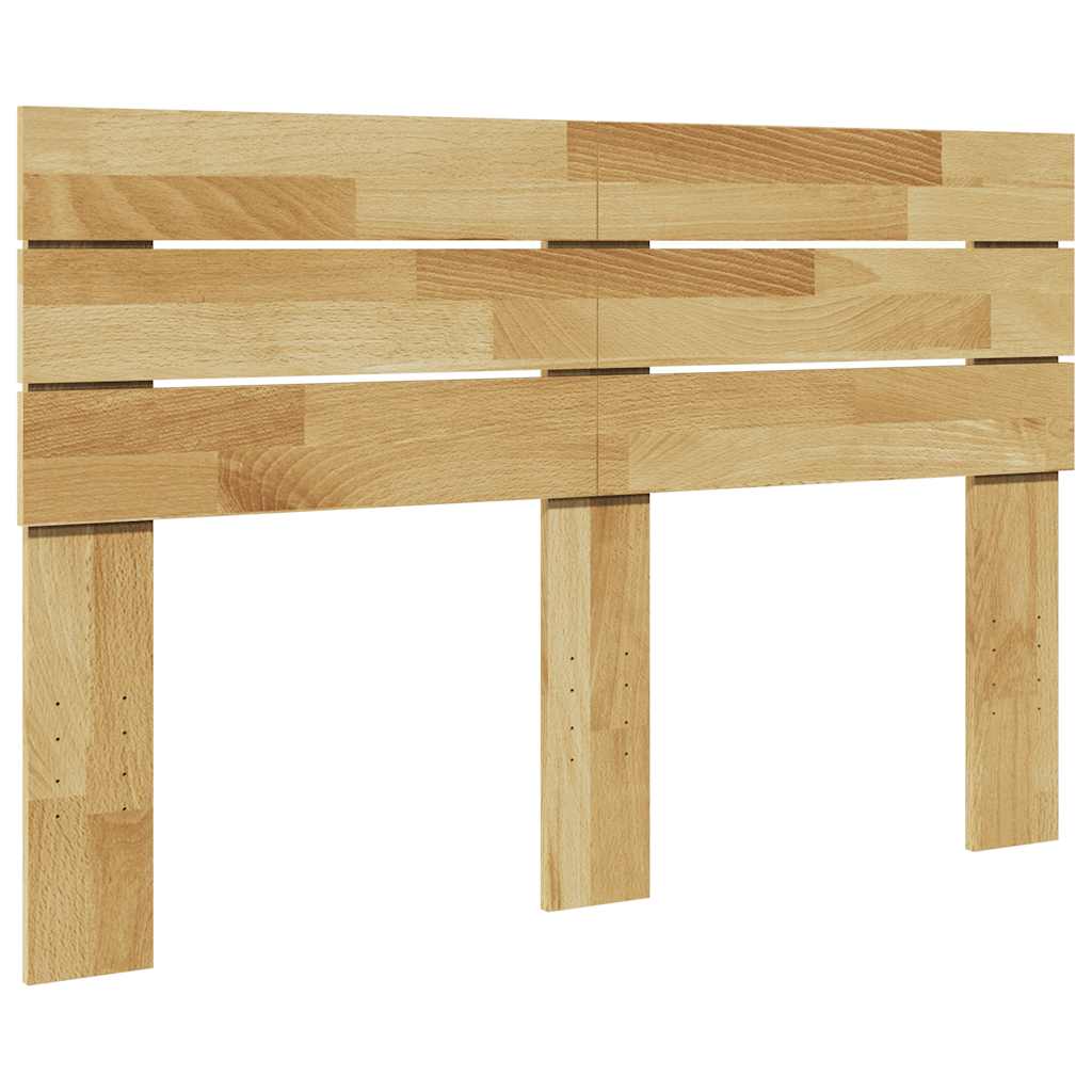 sengegavl 120 cm massivt træ eg