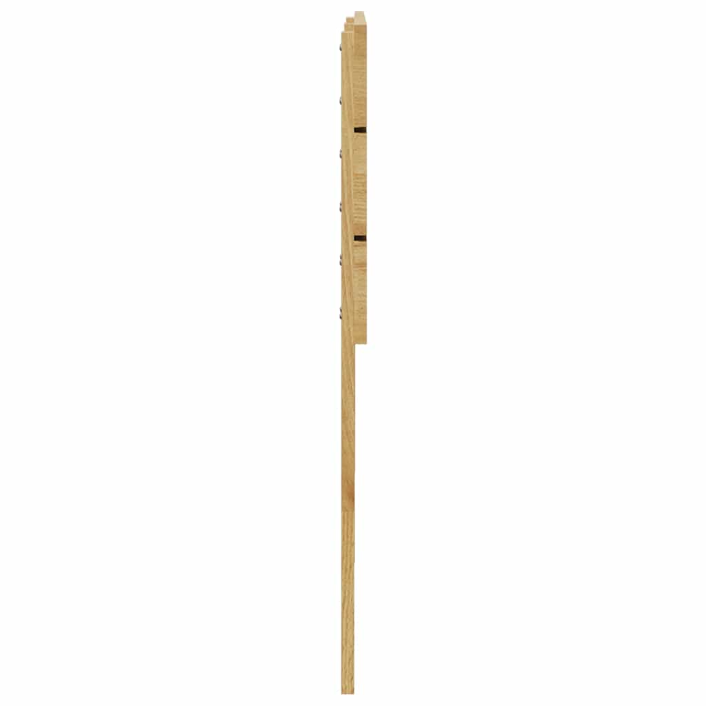 sengegavl 140 cm massivt træ eg