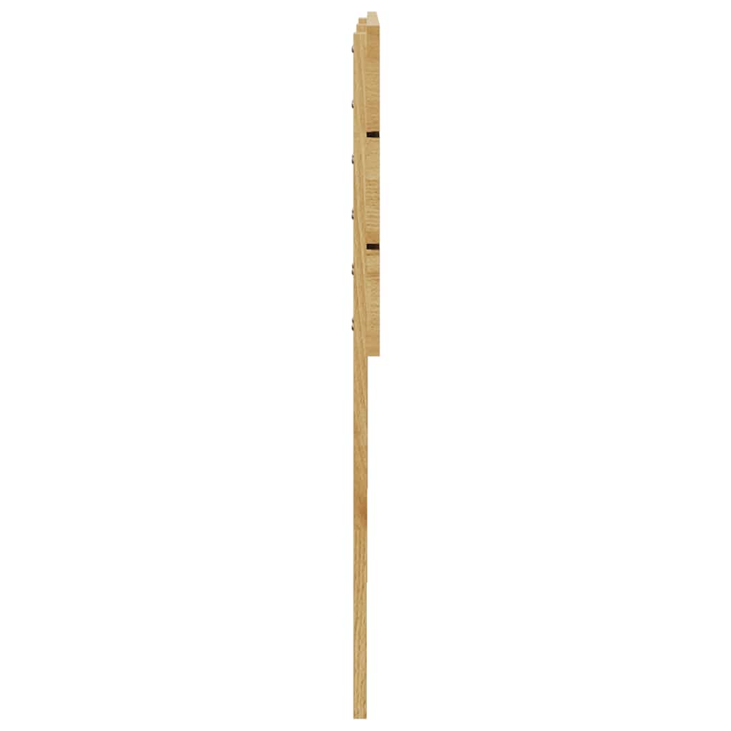 sengegavl 150 cm massivt træ eg