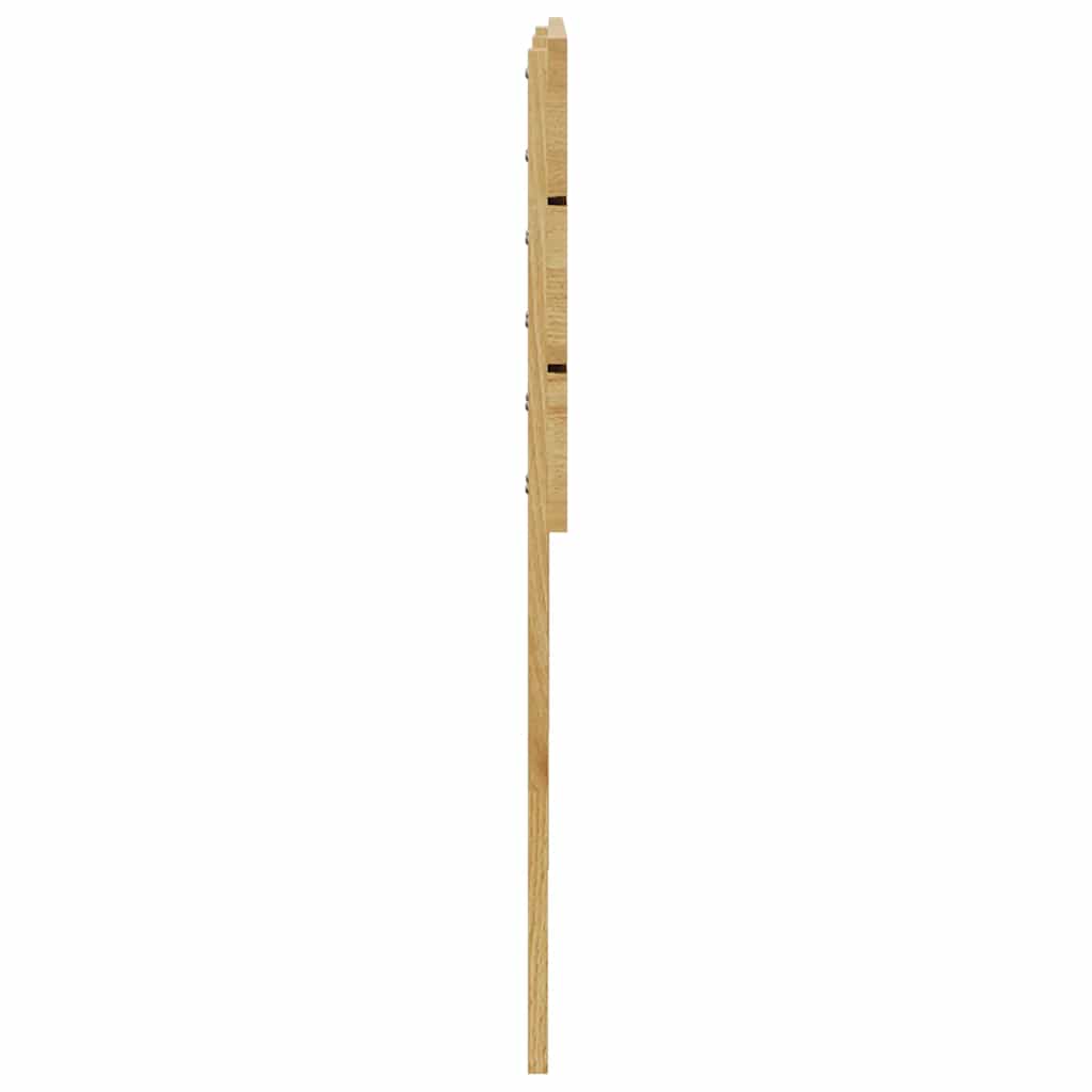 sengegavl 160 cm massivt træ eg