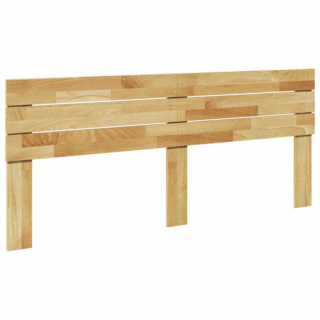 sengegavl 200 cm massivt træ eg