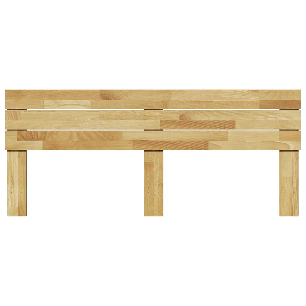sengegavl 200 cm massivt træ eg