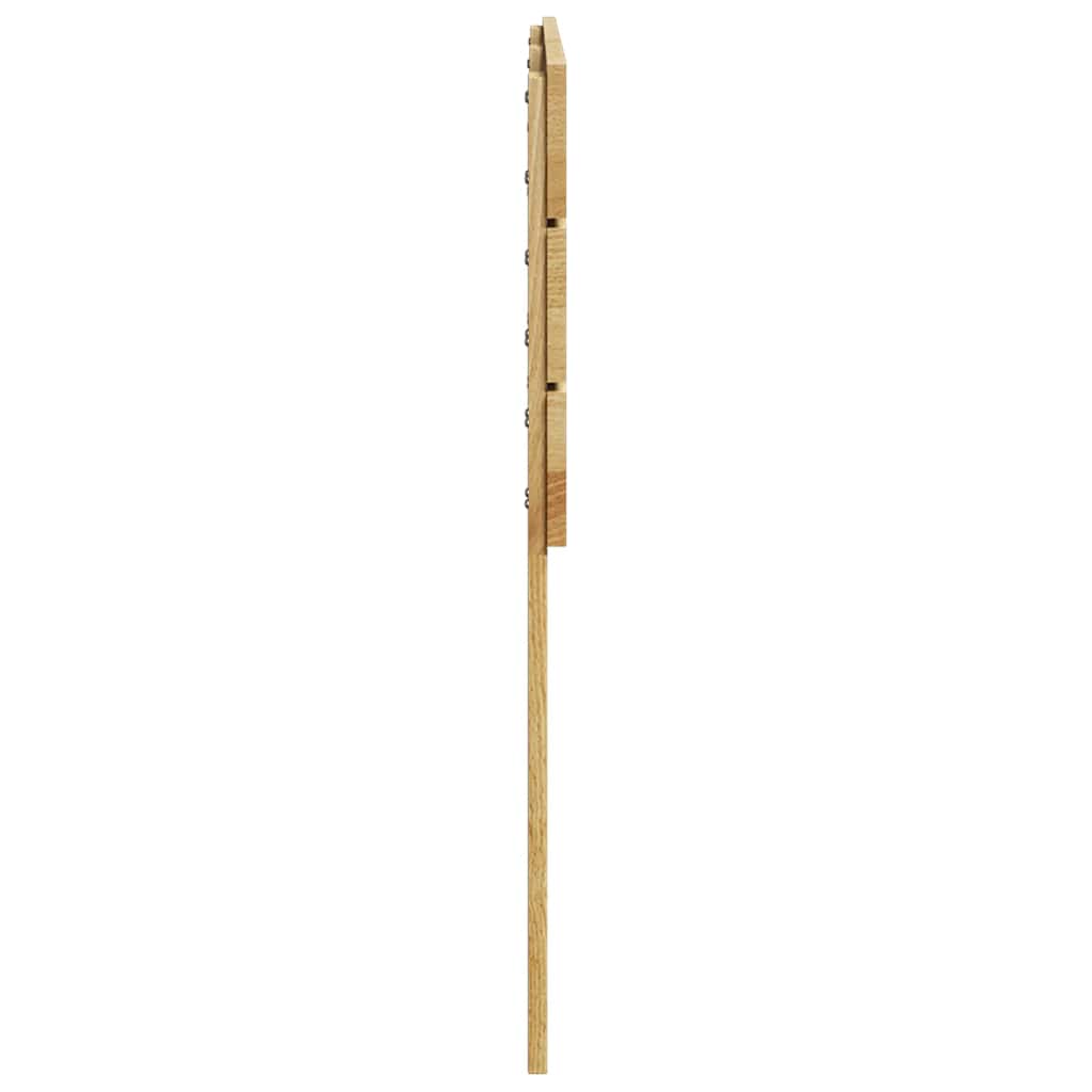 sengegavl 200 cm massivt træ eg
