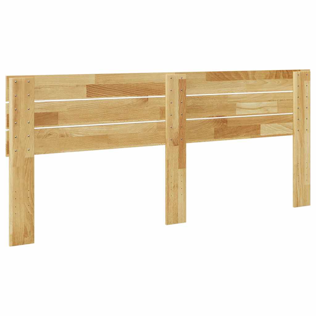 sengegavl 200 cm massivt træ eg