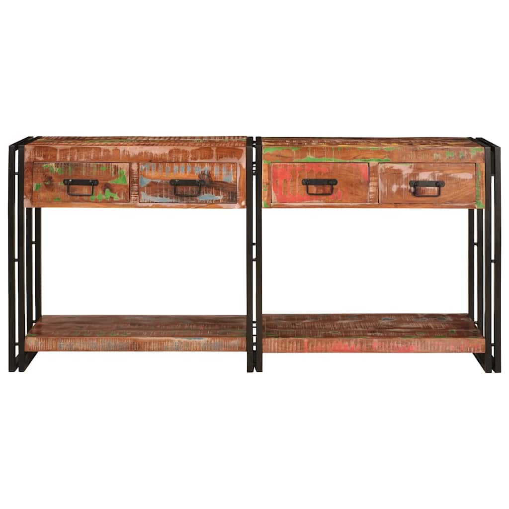 Konsolborde 2 stk. Flerfarvet 161 x 33 x 75 cm