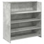 receptionsskranke 100x50x103,5 cm konstrueret træ beton grå