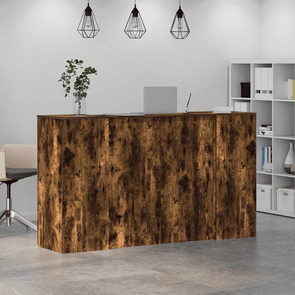 receptionsskranke 180x50x103,5 cm konstrueret træ