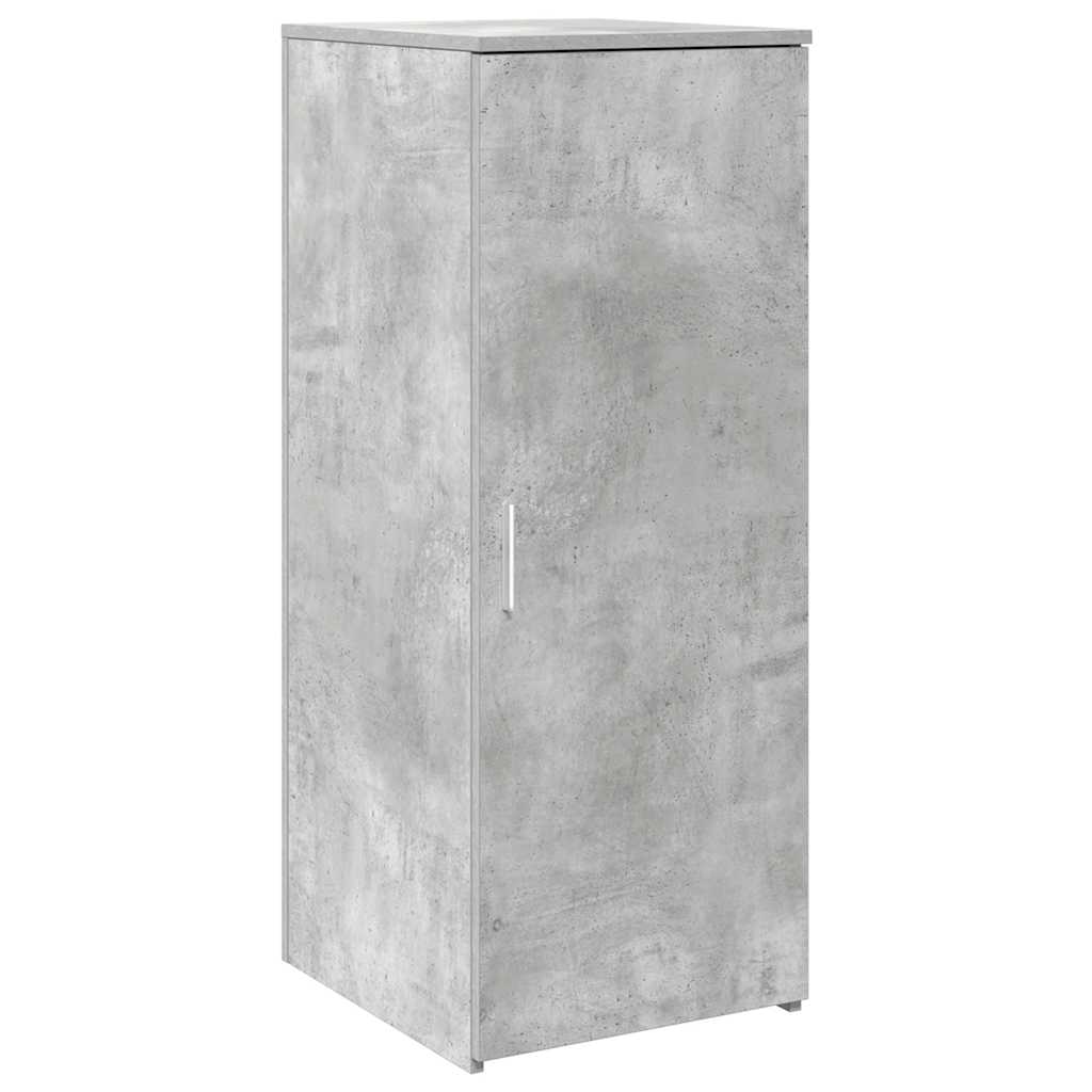 receptionsskranke 135x50x103,5 cm konstrueret træ beton grå