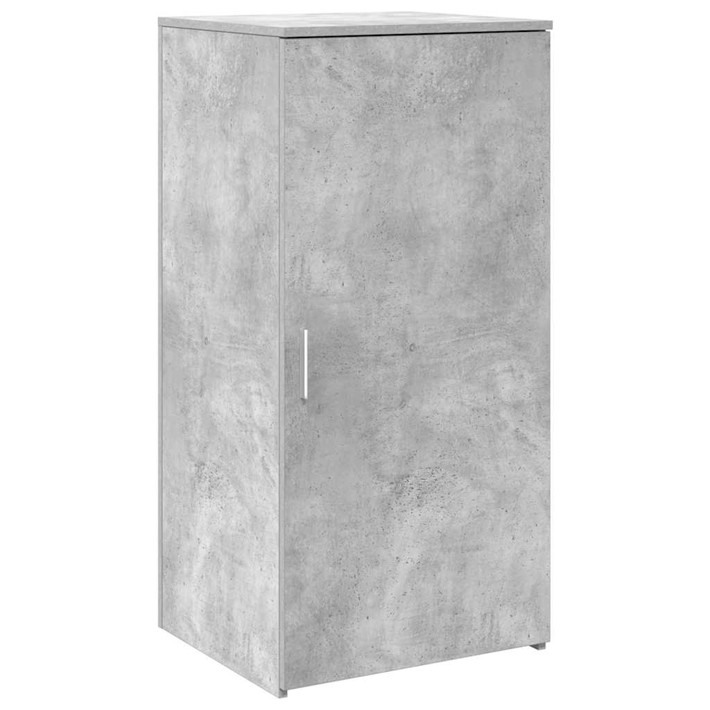 receptionsskranke 155x50x103,5 cm konstrueret træ beton grå