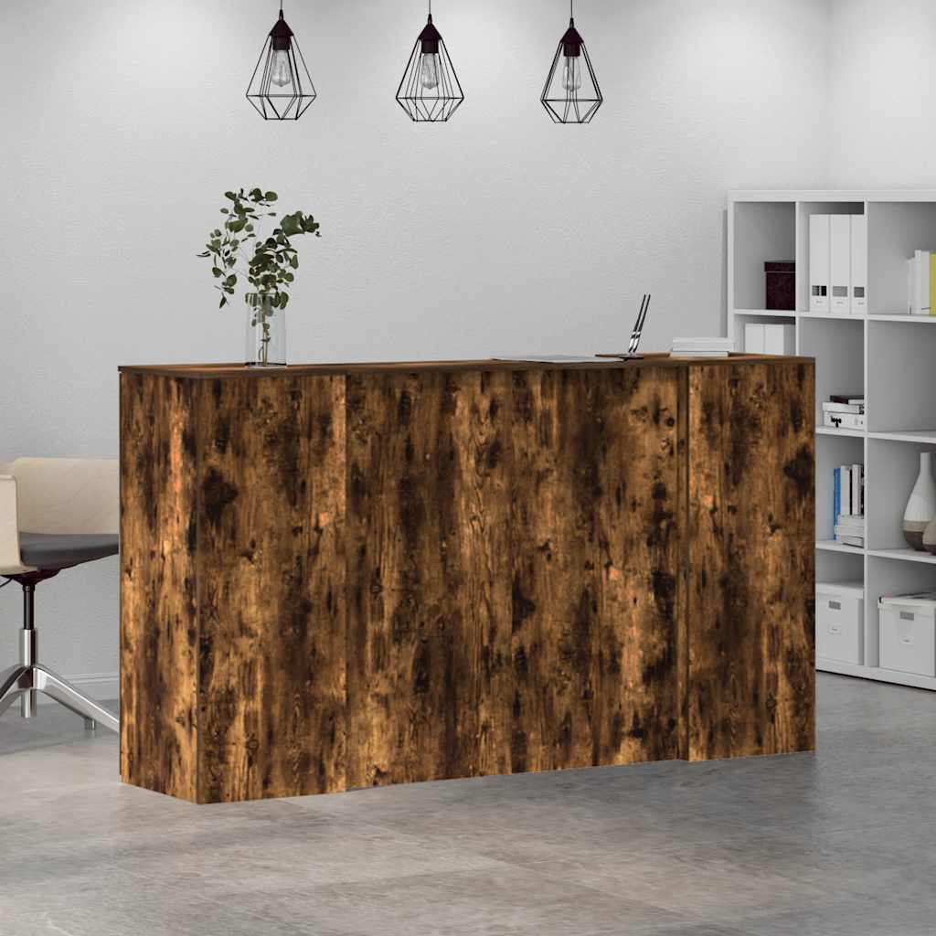 receptionsskranke 180x50x103,5 cm konstrueret træ