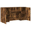 receptionsskranke 200x50x103,5 cm røget egetræsfarve