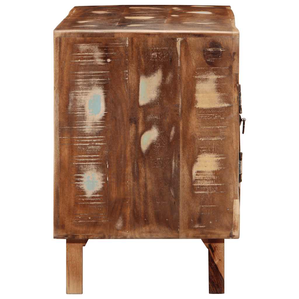 tv-bord 105x46x32 cm massivt genbrugstræ