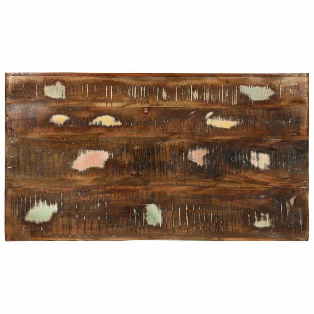 Sofabord Flerfarvet 90 x 50 x 35 cm Solid genbrugs træ