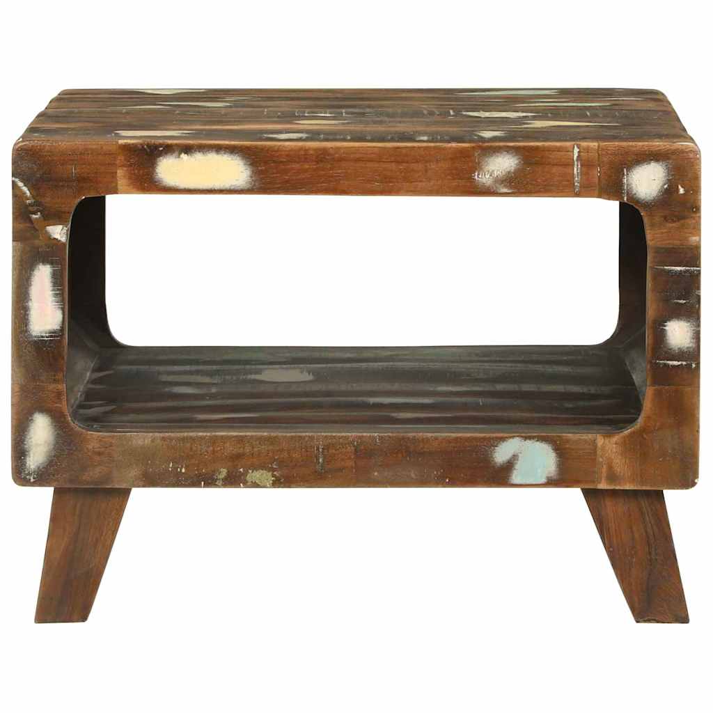 Sofabord Flerfarvet 50 x 50 x 35 cm Solid genbrugs træ