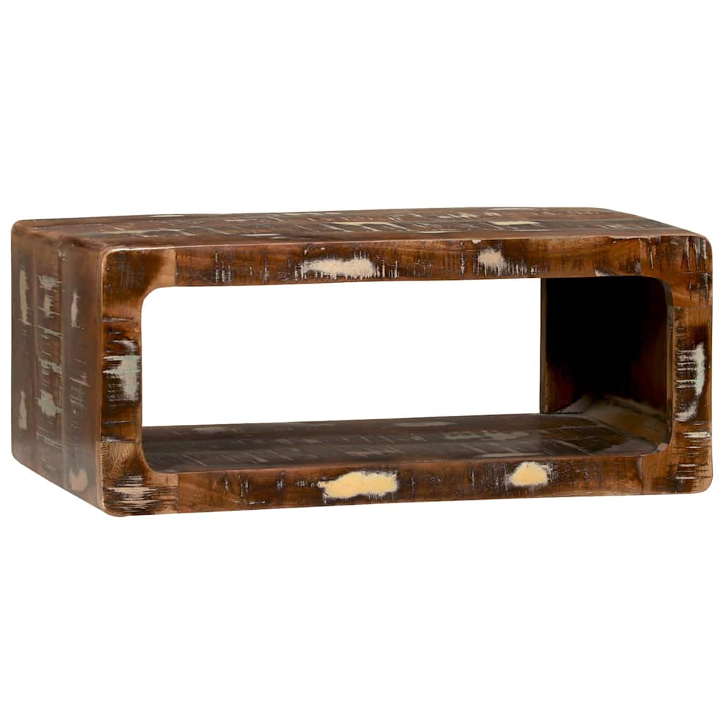TV-skab Flerfarvet 60 x 30 x 25 cm Massivt genbrugstræ