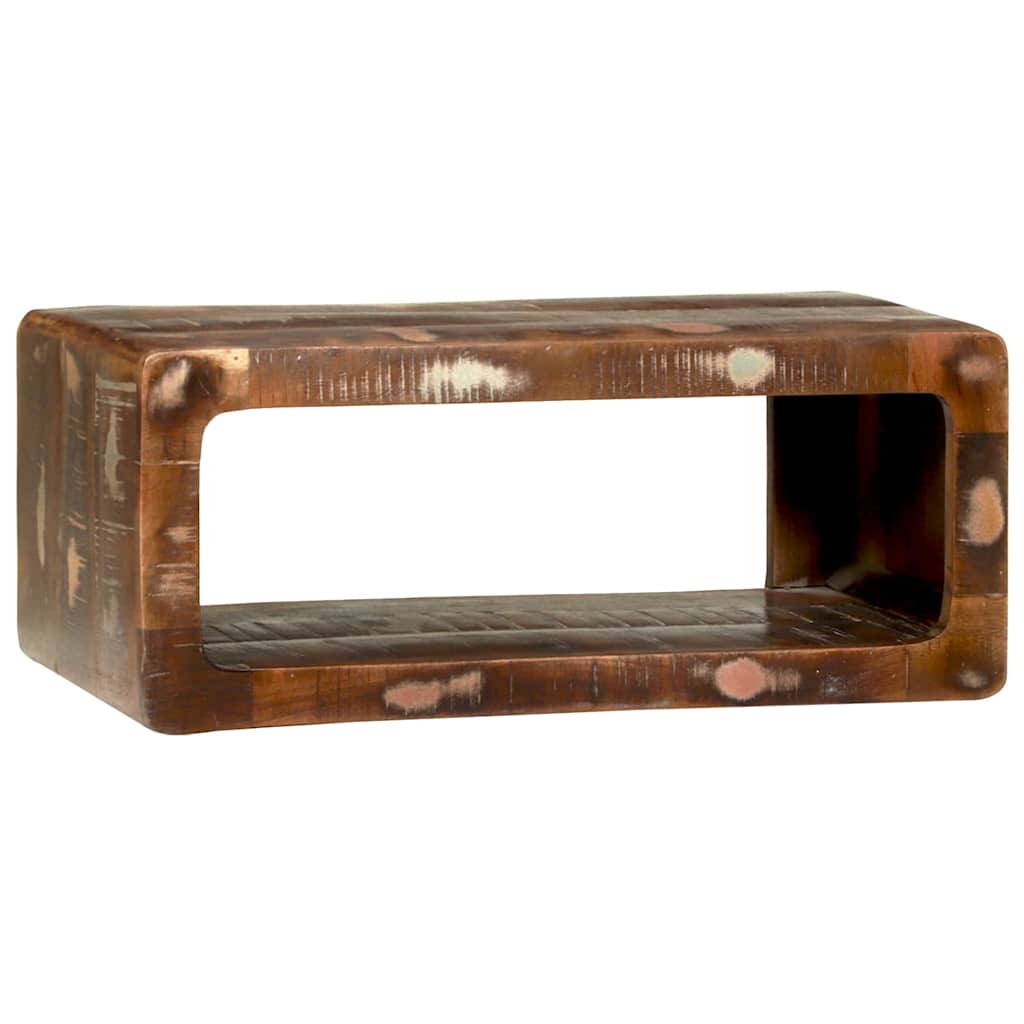 TV-skab Flerfarvet 60 x 30 x 25 cm Massivt genbrugstræ