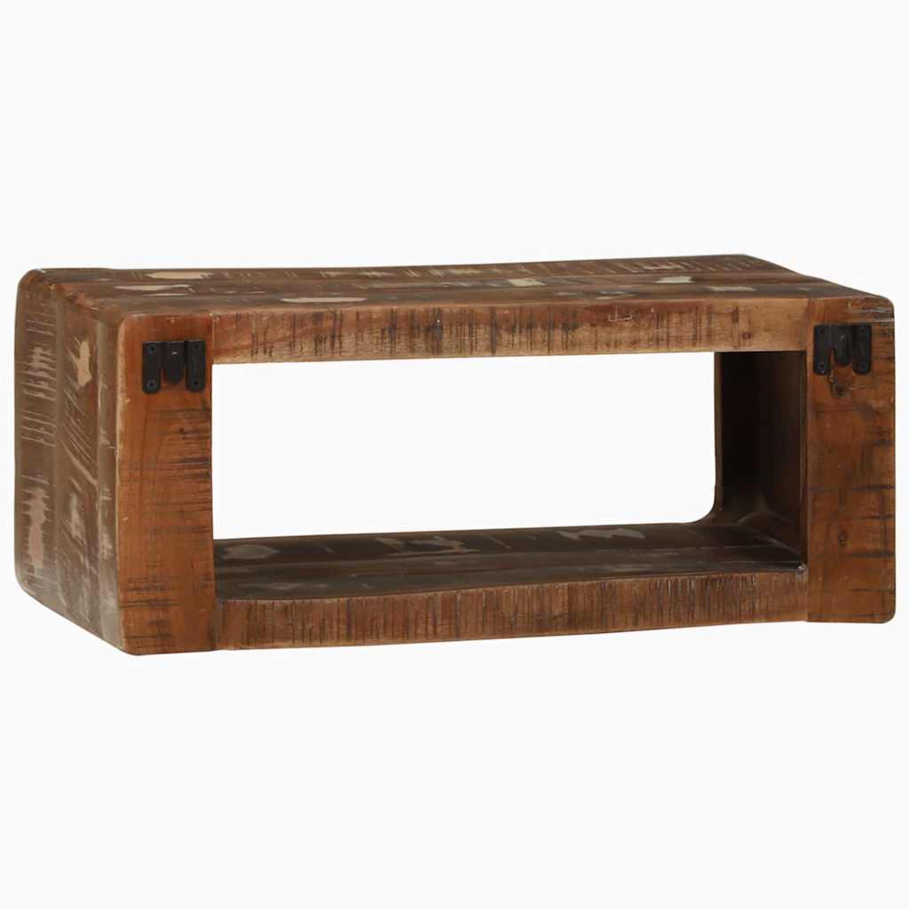TV-skab Flerfarvet 60 x 30 x 25 cm Massivt genbrugstræ