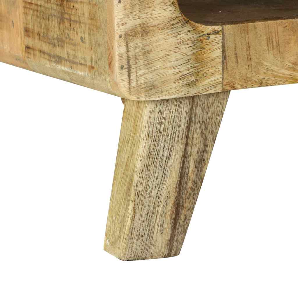 Sofabord Brun 90 x 50 x 35 cm Massivt mangotræ