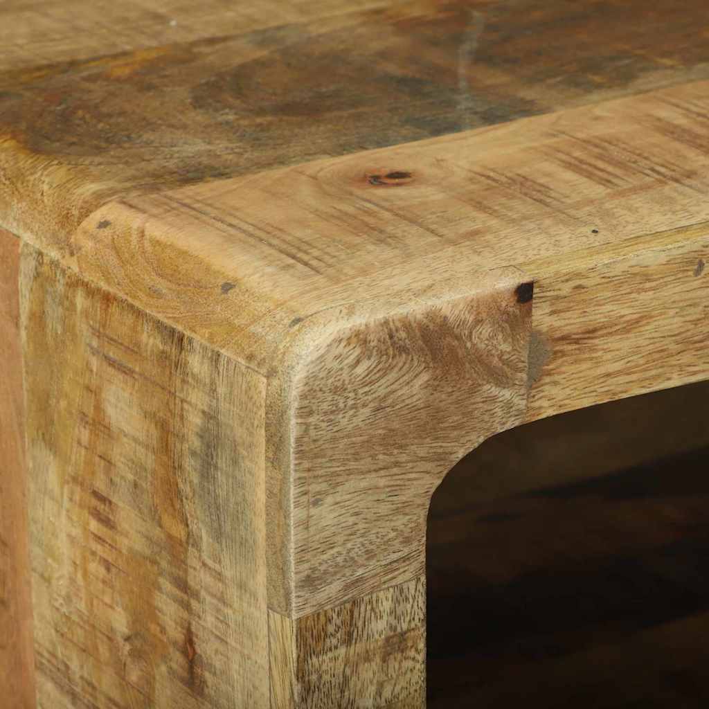 Sofabord Brun 90 x 50 x 35 cm Massivt mangotræ