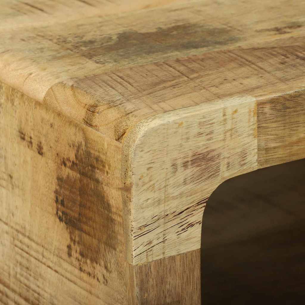 Sofabord Brun 50 x 50 x 35 cm Massivt mangotræ