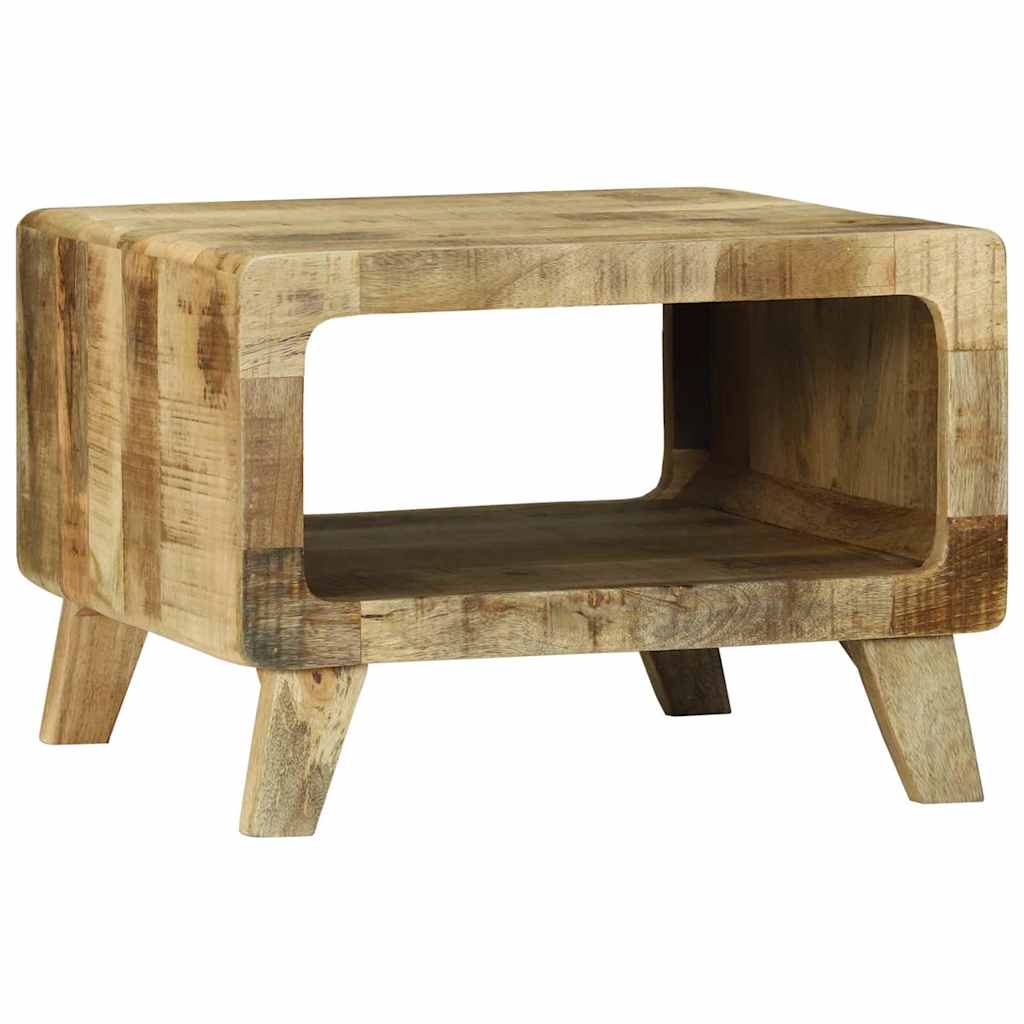 Sofabord Brun 50 x 50 x 35 cm Massivt mangotræ