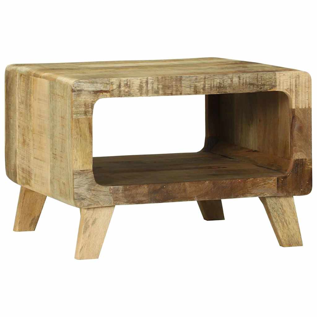 Sofabord Brun 50 x 50 x 35 cm Massivt mangotræ