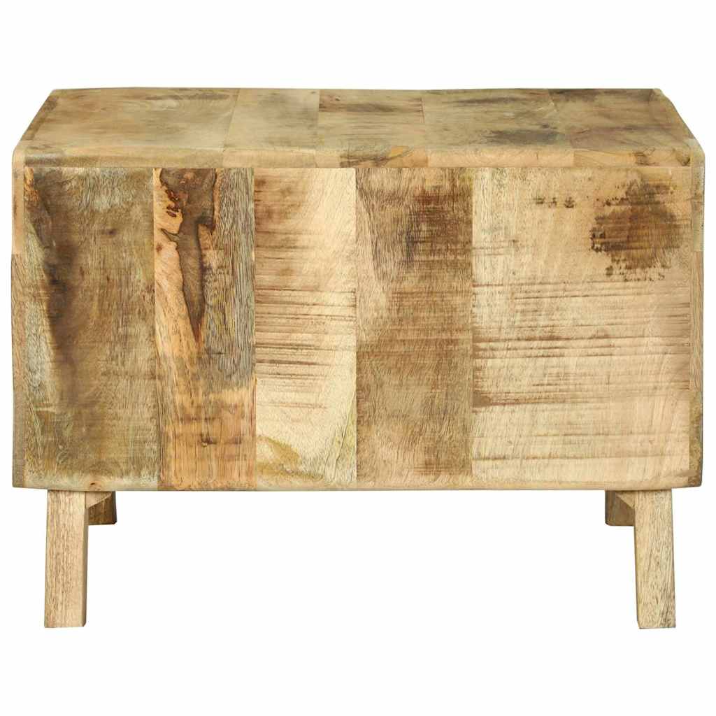 Sofabord Brun 50 x 50 x 35 cm Massivt mangotræ