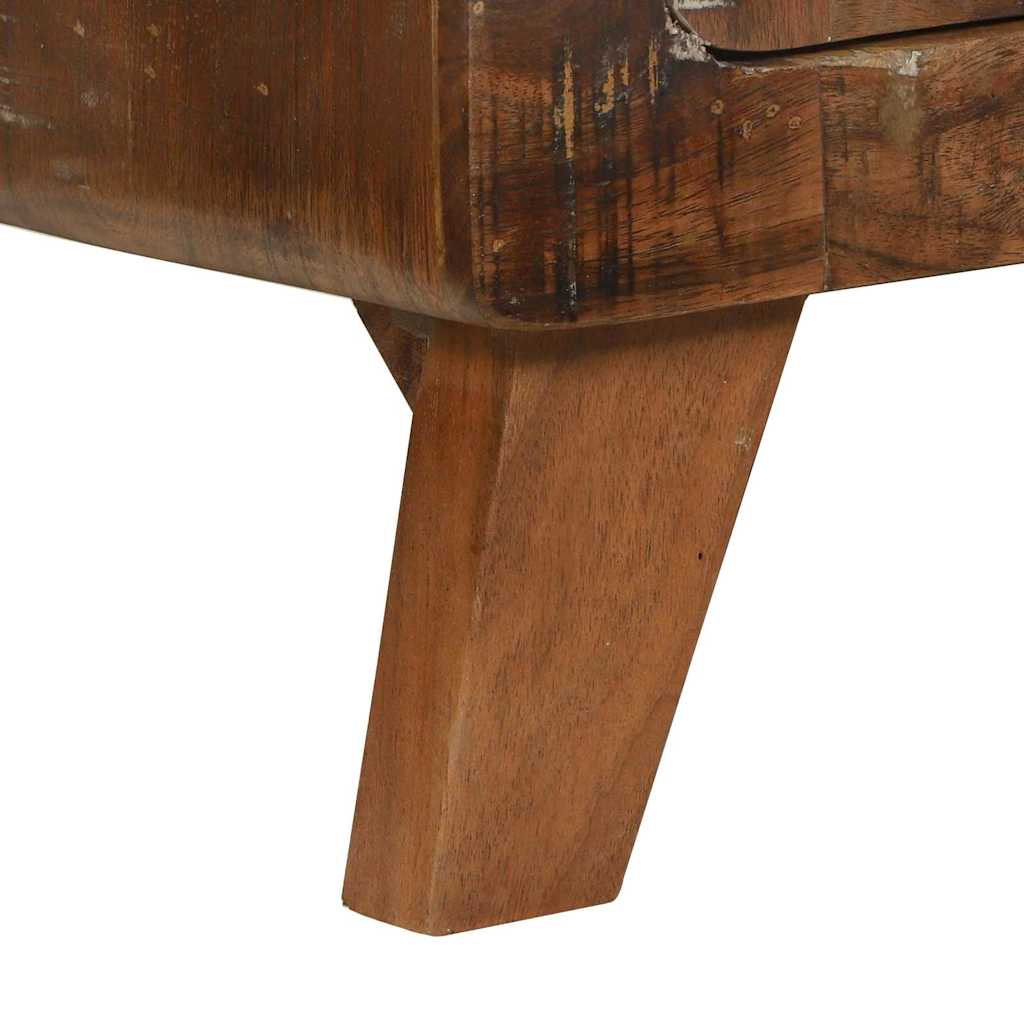 Sofabord Flerfarvet 80 x 54 x 45 cm Solid genbrugs træ