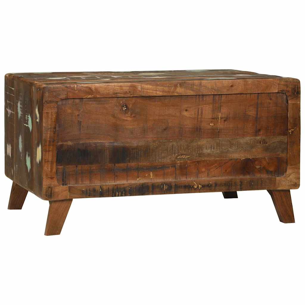 Sofabord Flerfarvet 80 x 54 x 45 cm Solid genbrugs træ