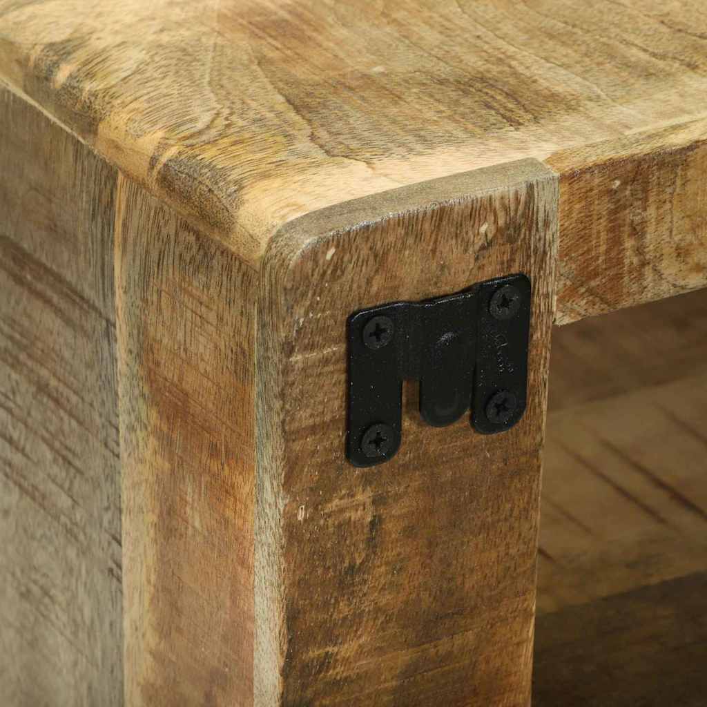 TV-møbelsæt 3 stk. Brun 100 x 30 x 32 cm Massivt mangotræ