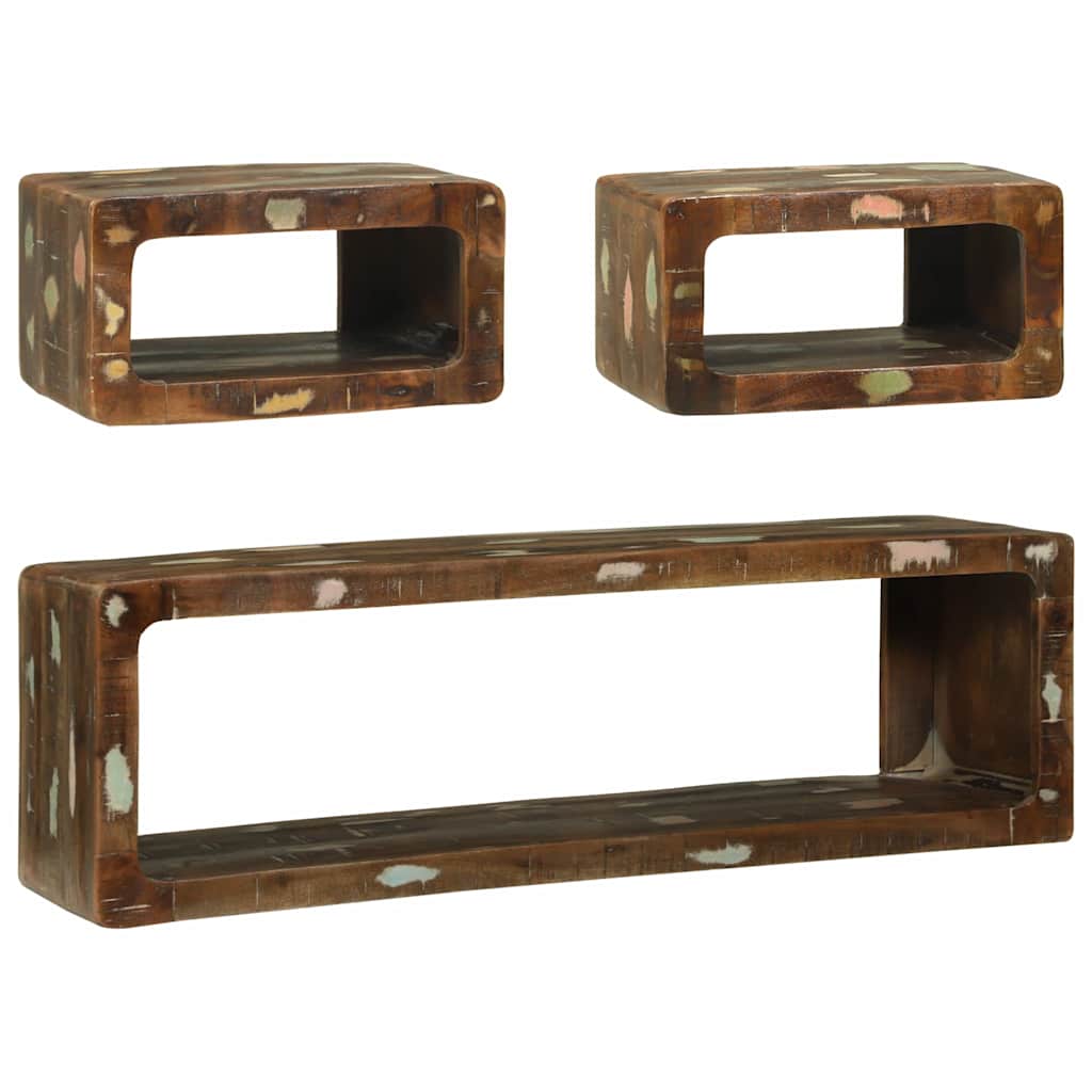 TV-møbelsæt 3 stk. Flerfarvet 100 x 30 x 32 cm