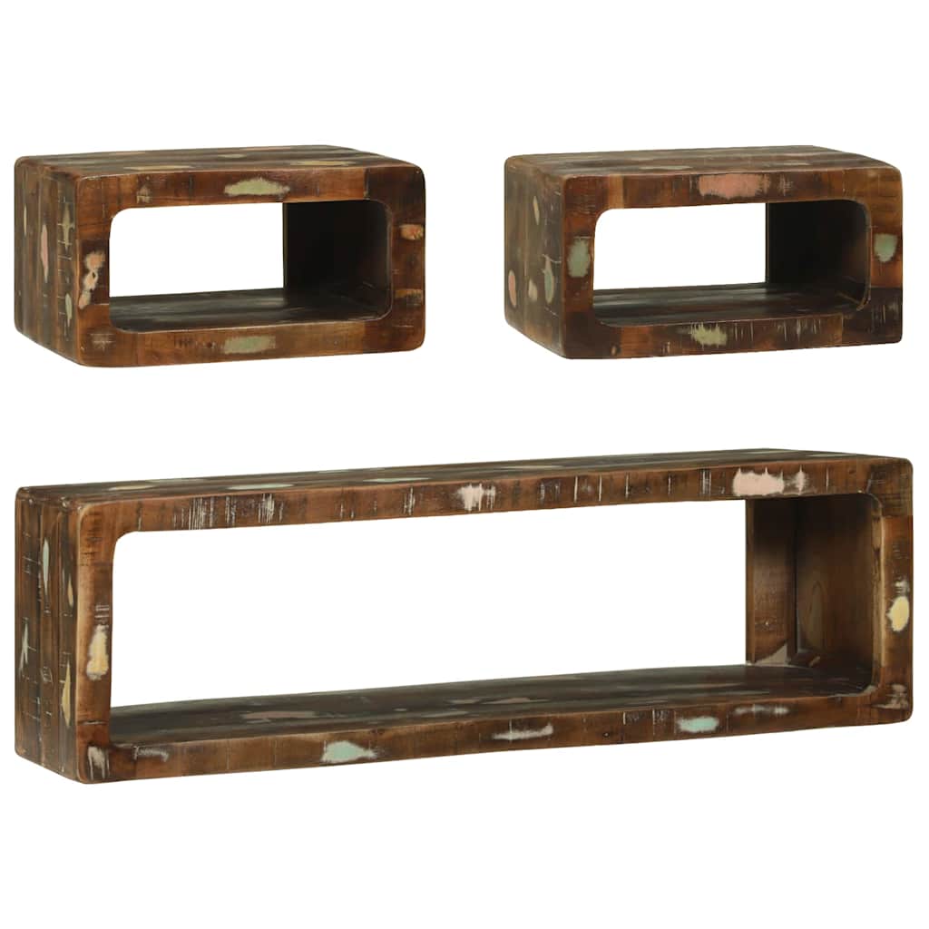 TV-møbelsæt 3 stk. Flerfarvet 100 x 30 x 32 cm
