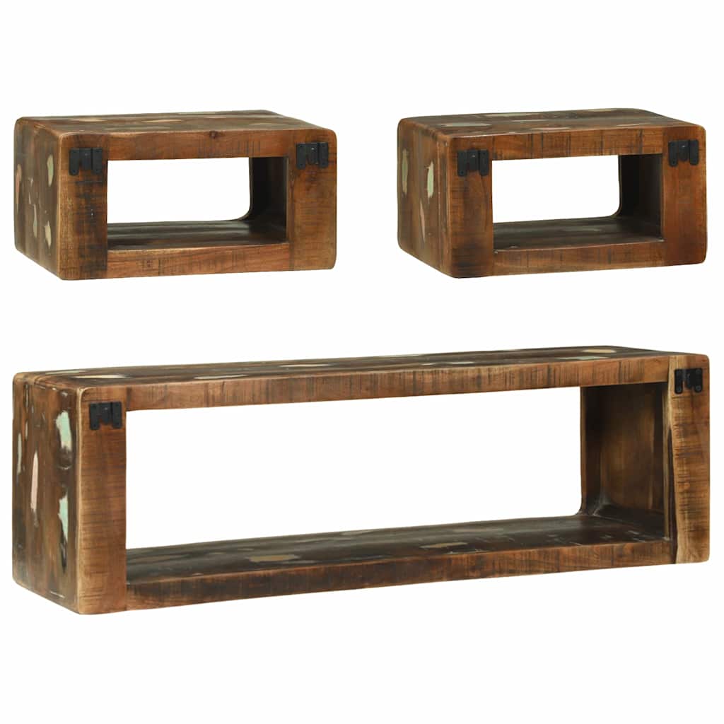TV-møbelsæt 3 stk. Flerfarvet 100 x 30 x 32 cm