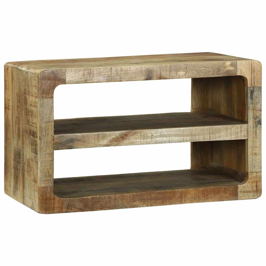 TV-skab med hylde Brun 60 x 32 x 36 cm Massivt mangotræ