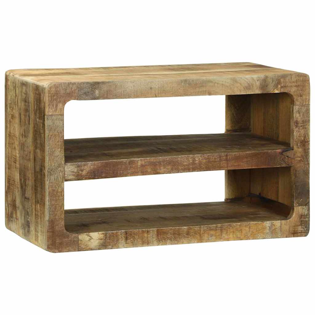 TV-skab med hylde Brun 60 x 32 x 36 cm Massivt mangotræ