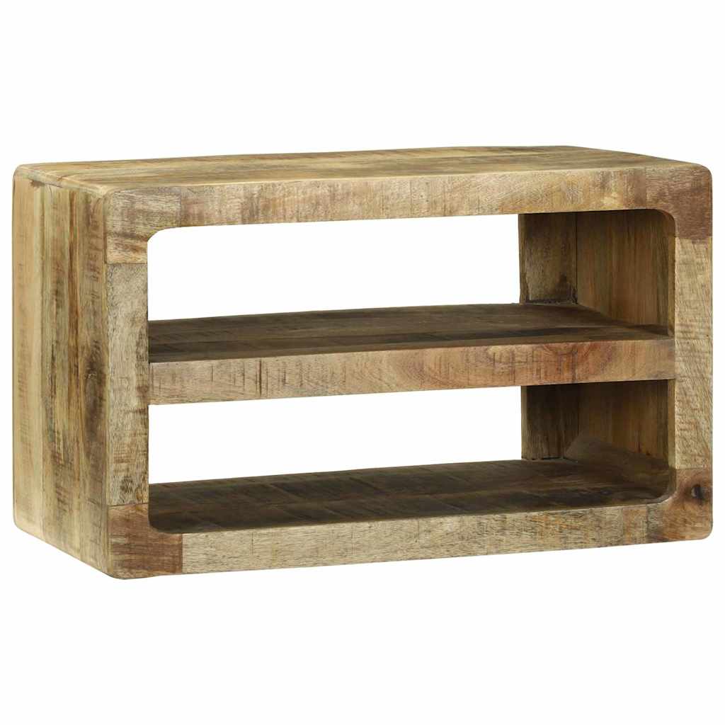 TV-skab med hylde Brun 60 x 32 x 36 cm Massivt mangotræ