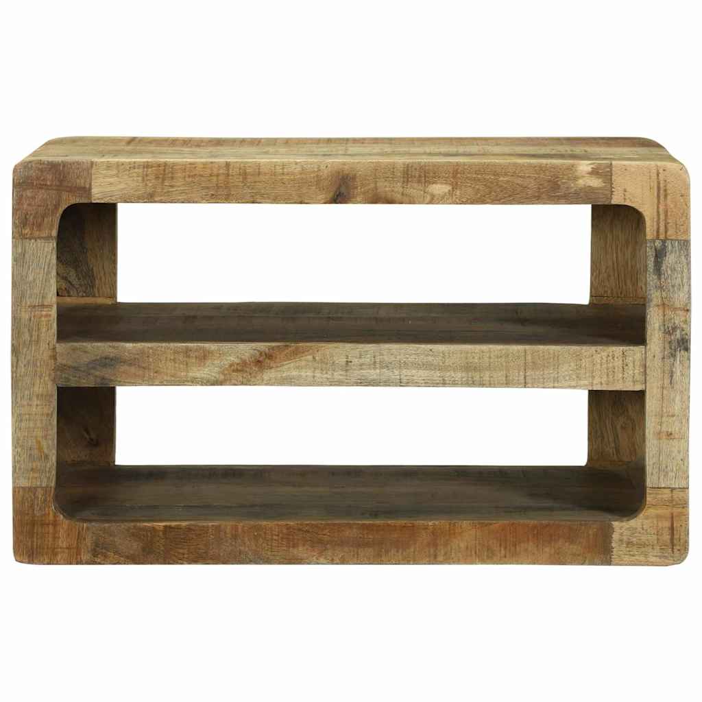 TV-skab med hylde Brun 60 x 32 x 36 cm Massivt mangotræ