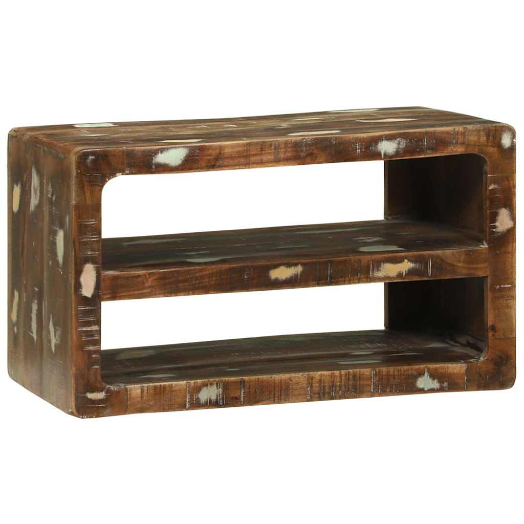 TV-skab Flerfarvet 60 x 32 x 36 cm Massivt genbrugstræ