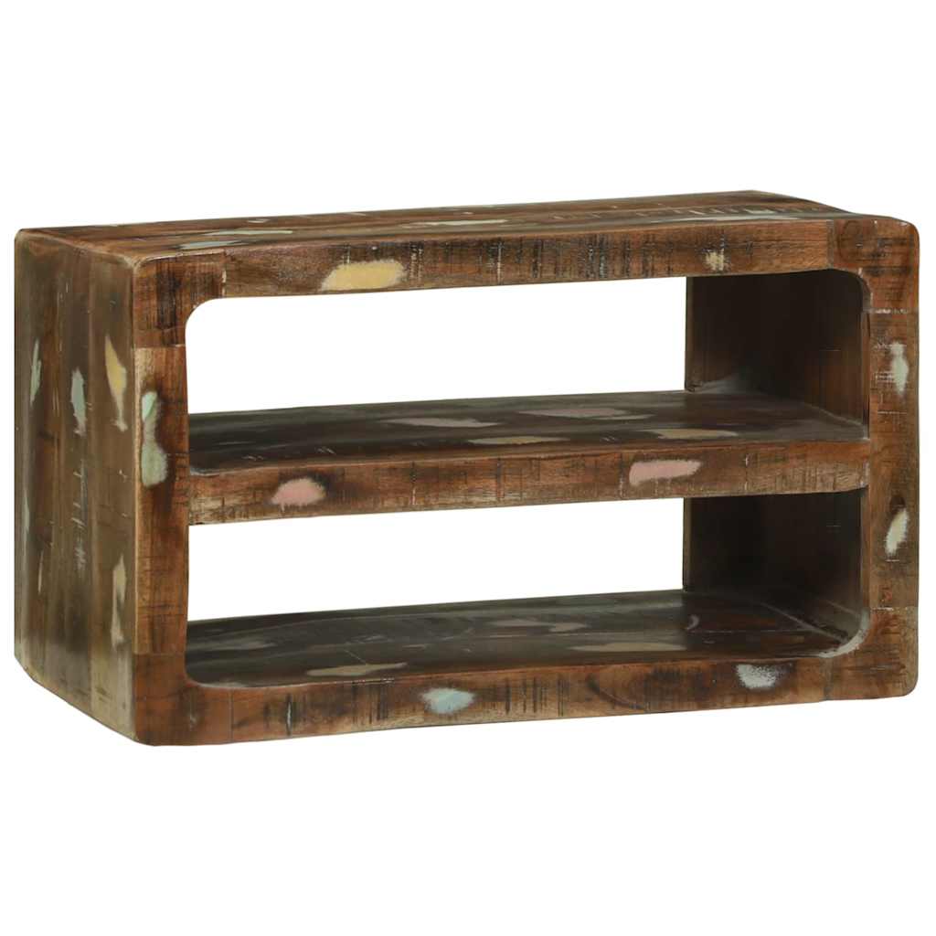 TV-skab Flerfarvet 60 x 32 x 36 cm Massivt genbrugstræ