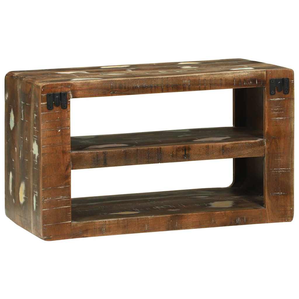 TV-skab Flerfarvet 60 x 32 x 36 cm Massivt genbrugstræ