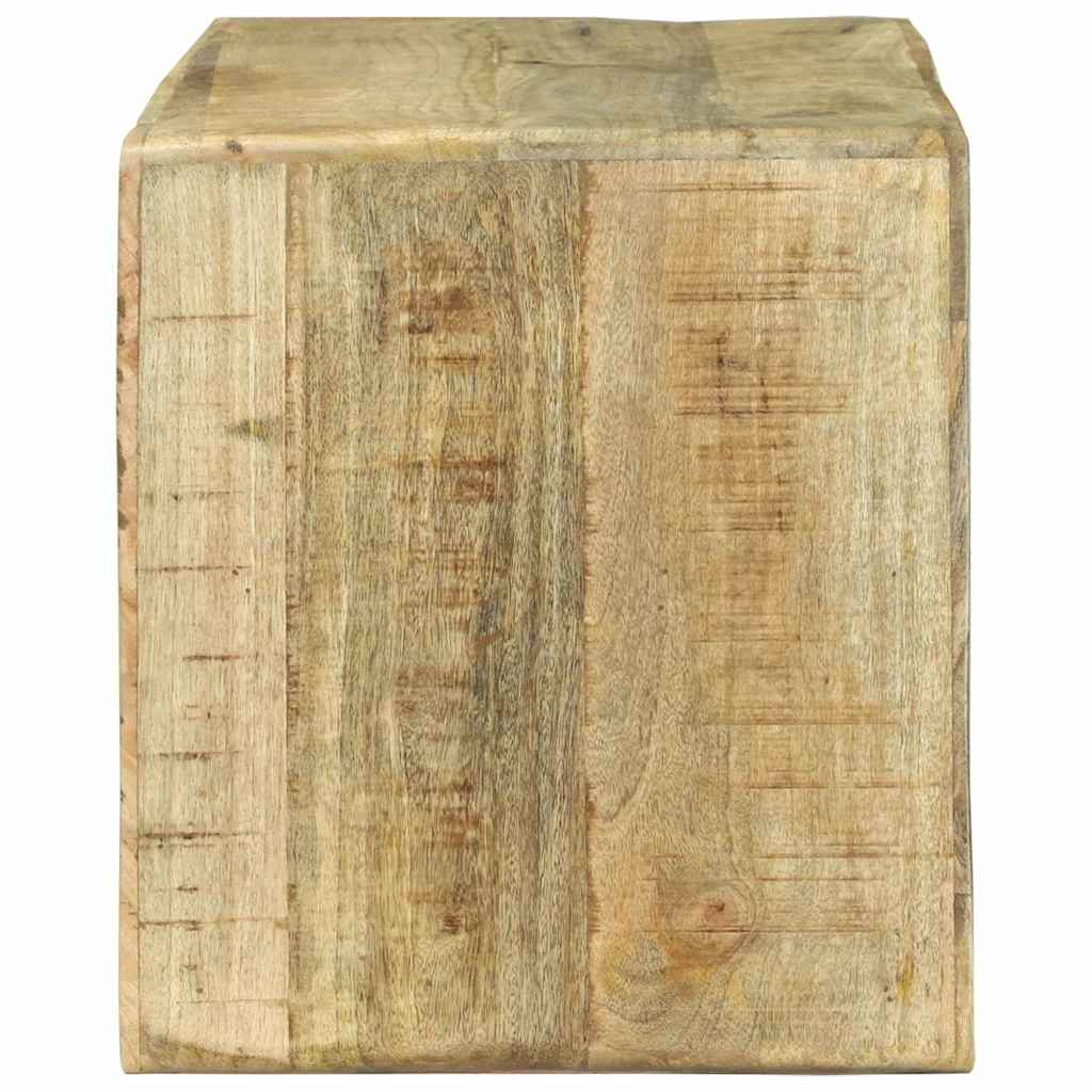 TV-skab med hylde Brun 80 x 32 x 36 cm Massivt mangotræ