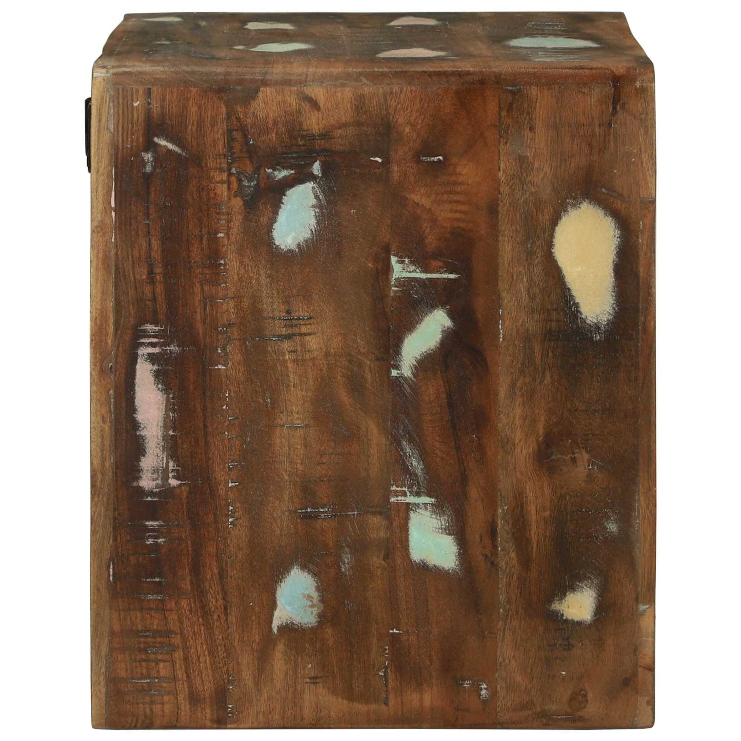 TV Enheder 2 stk. Flerfarvet 36 x 30 x 36 cm Solid genbrugs træ