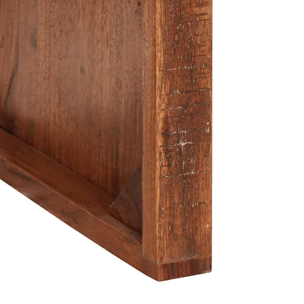 Indskudsborde 2 stk. Brun 46 x 40 x 46 cm Solid genbrugs træ