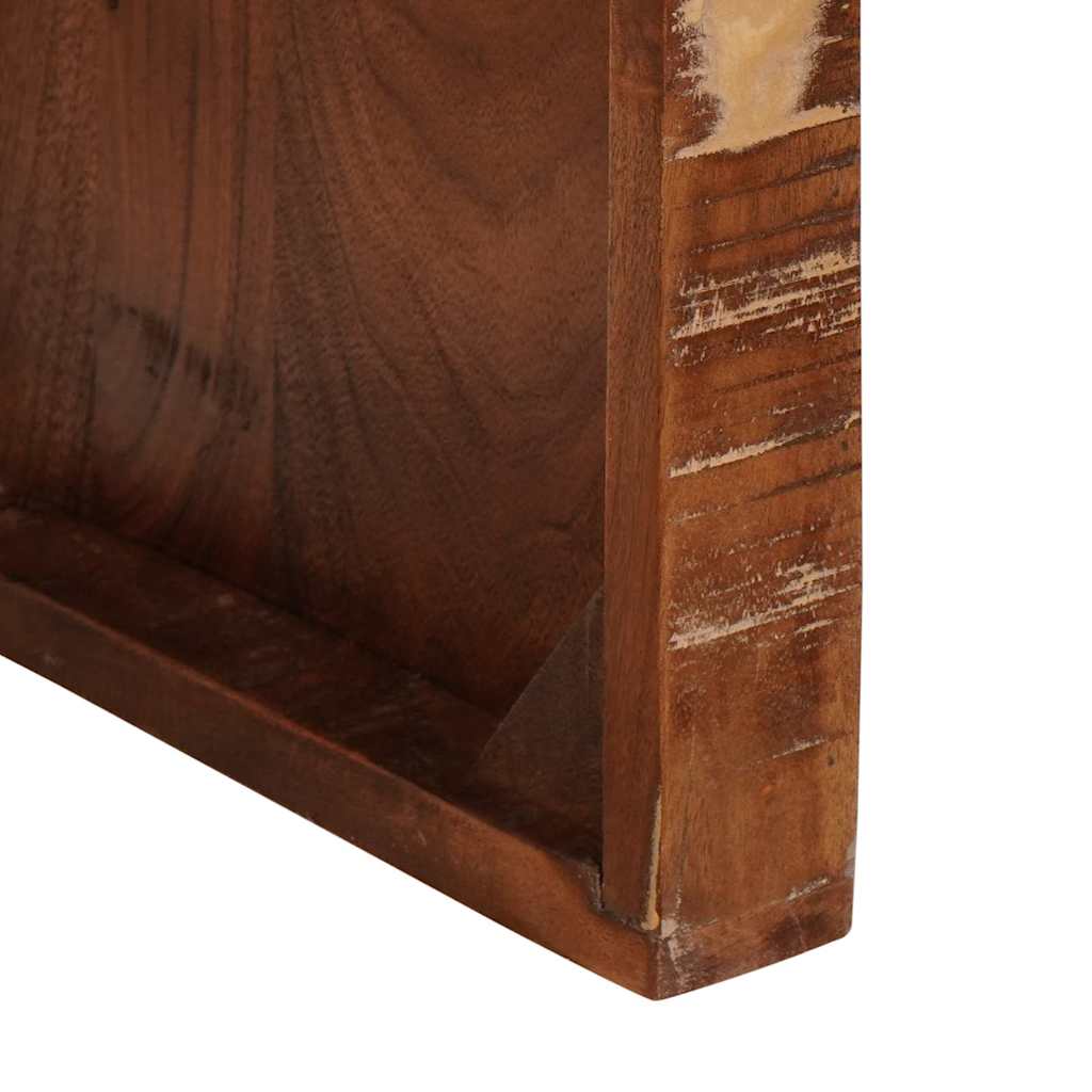 Nesting Bord 3 stk. Brun 82 x 40 x 46 cm Solid genbrugs træ