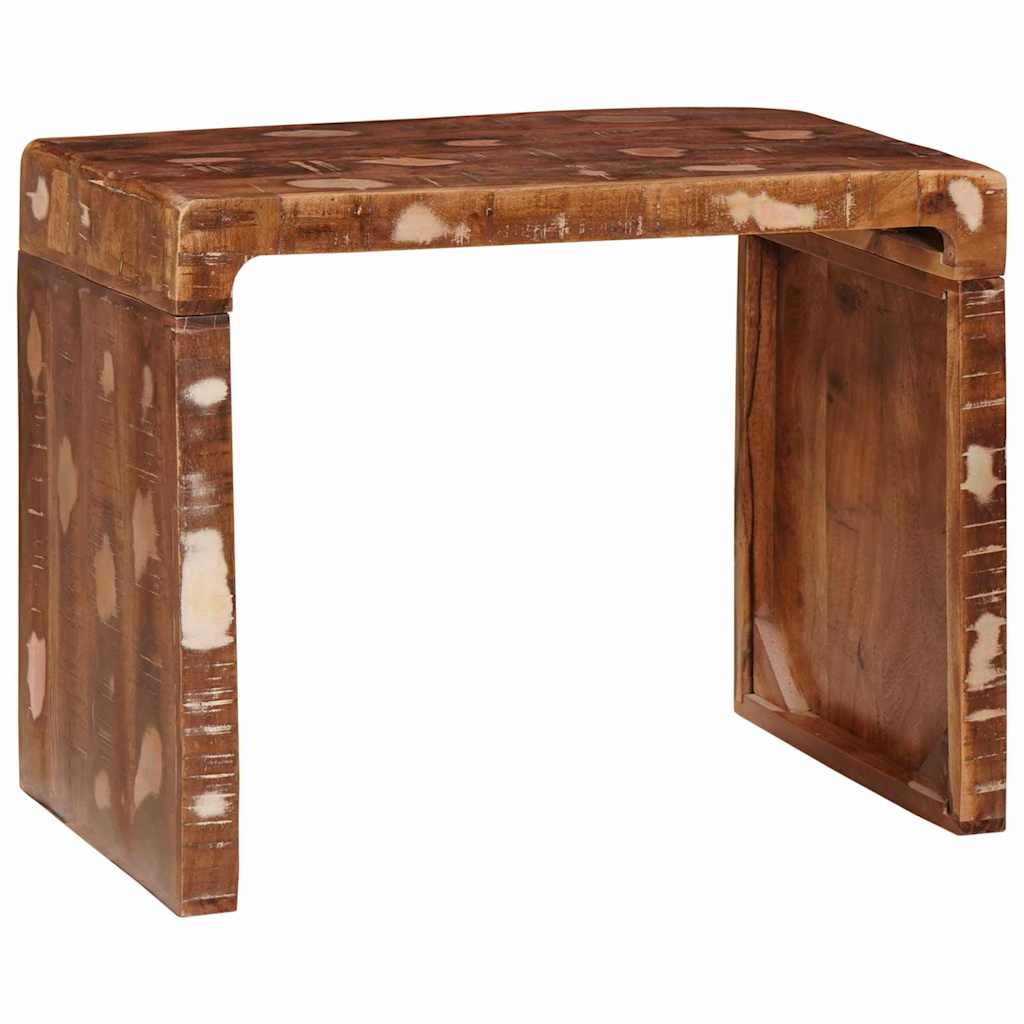 Endebord Brun 60 x 35 x 46 cm Solid genbrugs træ