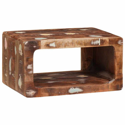 Sengebord 2 stk. Brun 45 x 30 x 24 cm Solid genbrugs træ
