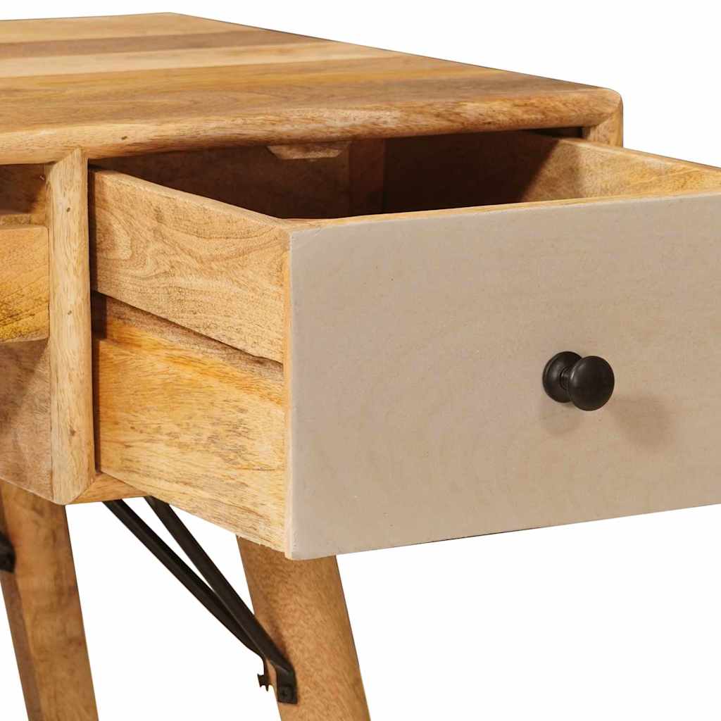 Skrivebord med skuffe Brun 110 x 55 x 76 cm Massivt mangotræ