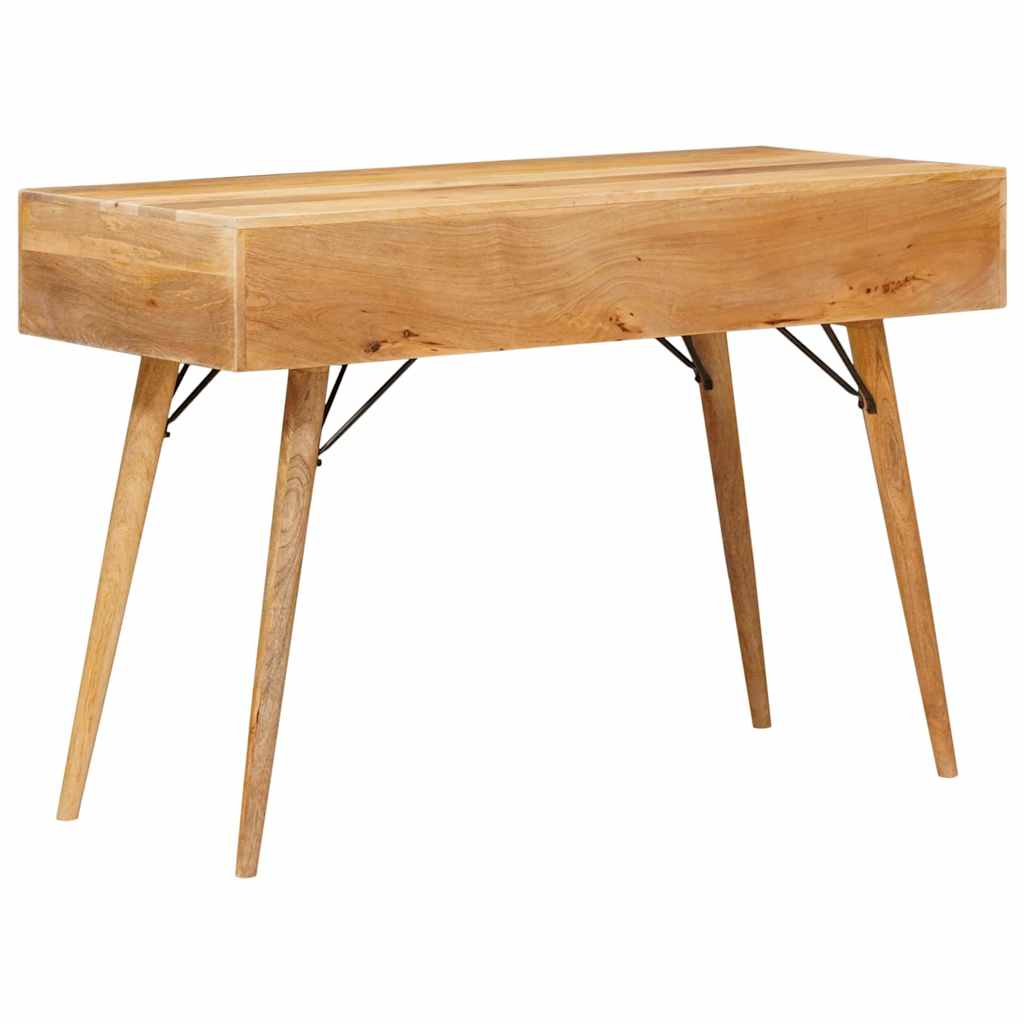 Skrivebord med skuffe Brun 110 x 55 x 76 cm Massivt mangotræ